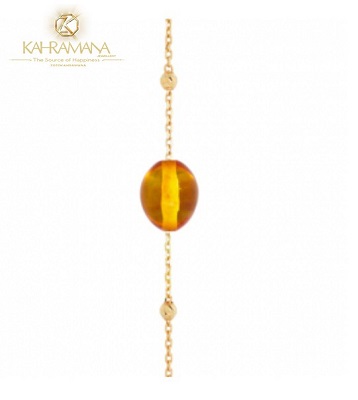 Kahramana 18K goud met Baltische barnsteen